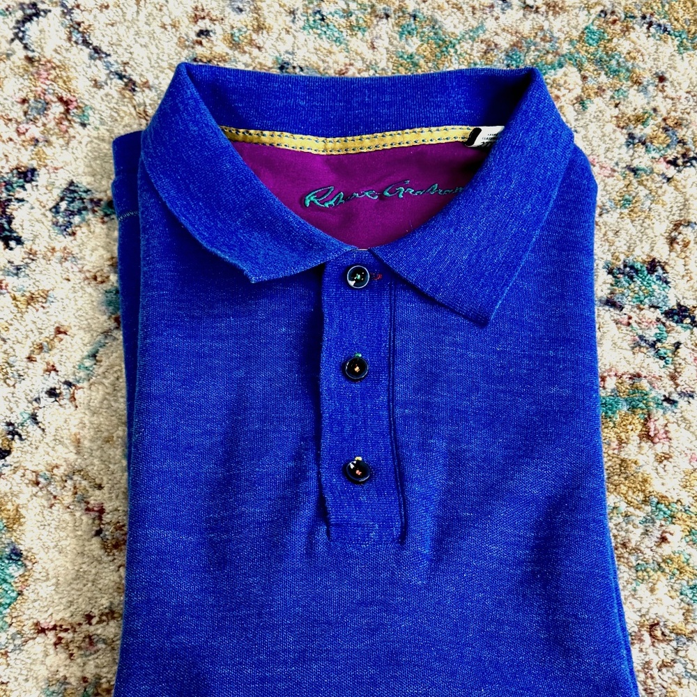 Robert Graham 2XL Classic Fit Short Sleeve Polo